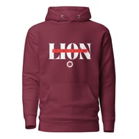 Image 5 of Lion Mentality Adult Hoodie(White Logo)