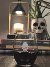Image 2 of Logo Wine Glass