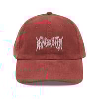 Image 3 of BAAO Metal Logo Corduroy Cap