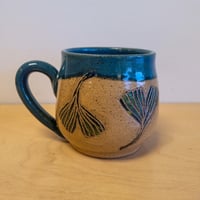 Image 3 of Ginkgo Leaves Speckled Mug