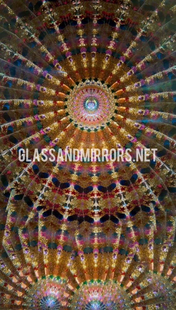 Image of Golden Light Mini Aura Kaleidoscope