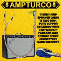 Image 2 of Ampturco Vintage Combo Amp Speaker Wire 