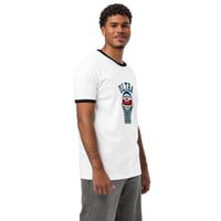 Image 1 of By TeamLUCCI™- LUCCI X ULTRAMAG “ULTRAMERICANA” COLLECTION UNISEX RINGER T-SHIRT