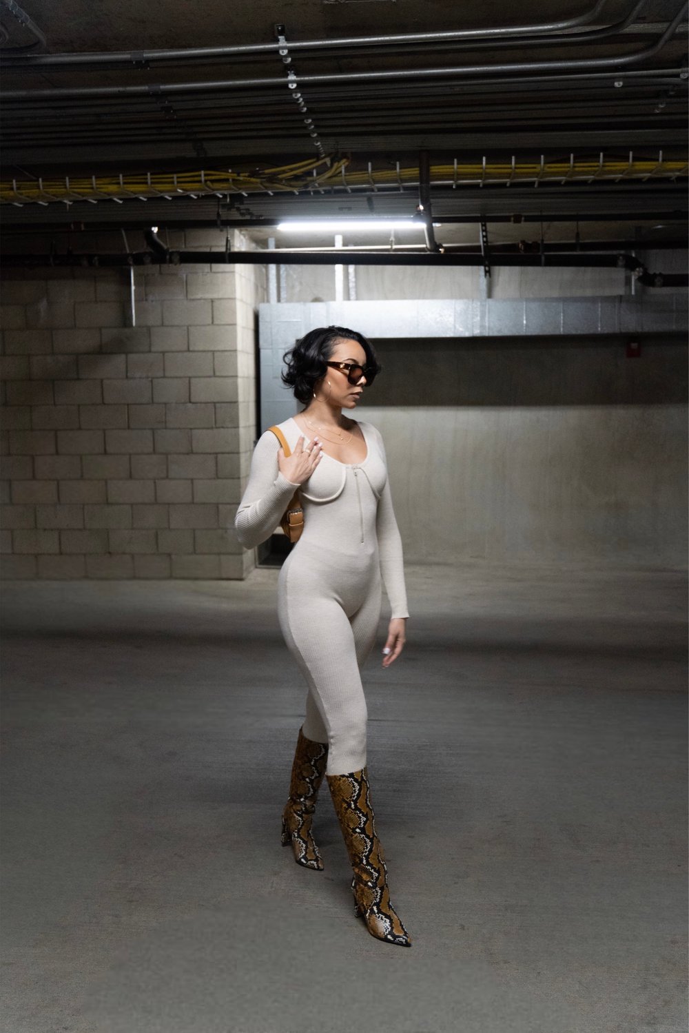 Image of Lux Long Sleeve Jumpsuit 