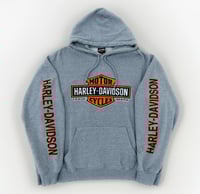 Image 1 of VTG Y2K Harley Davidson Hoodie Sz XXL