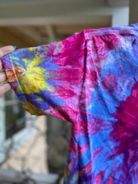 Image 6 of SMALL MILF Man I Love Frogs Tie Dye Shirt H22