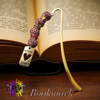 Love bead bookmark