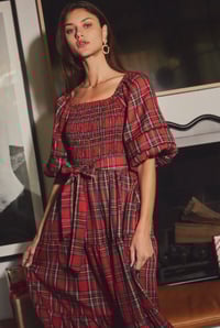 Image 2 of  Crimson Classic Tartan Maxi 
