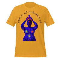 Image 5 of QUEEN OF UNBOTHERED  t-shirt