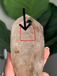 Image 2 of XL QUARTZ ENHYDRO WITH 3 MOVING BUBBLES -BRAZIL-