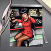 Uhura Signed Watercolor Print