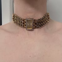 Image 2 of Delicate Diamontes Watch Choker