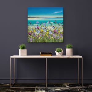 Image of Luskentyre wildflowers giclee print