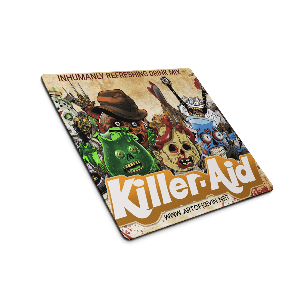 Killer-Aid Horror Mouse Mat: 80s Slasher Edition
