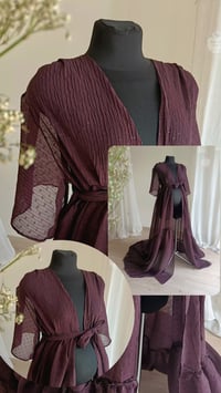 Image 1 of Jessamine dress size M - dark plum