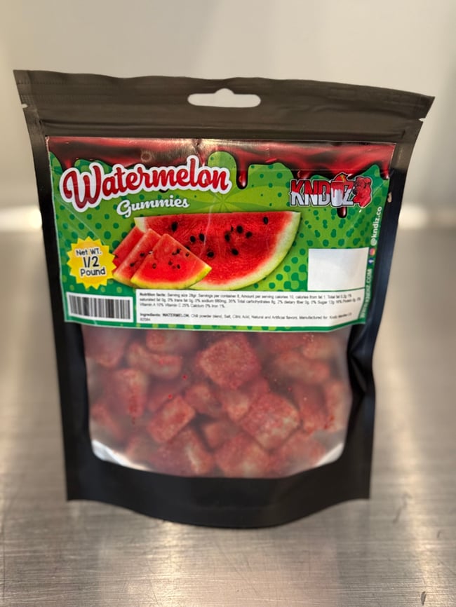 Kndiz Flavored Gummies Dry Watermelon