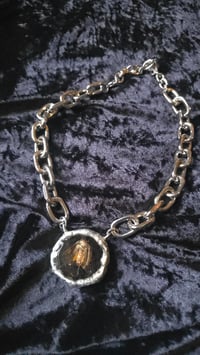 Image 2 of Moth and root chunky necklace