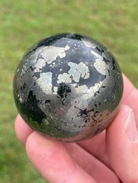 Image 8 of Pyrite In Magnetite Sphere #1607