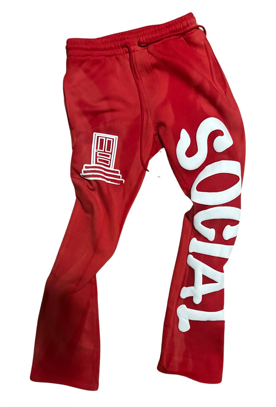Image of (Red) SOCIAL FLARE SWEATS
