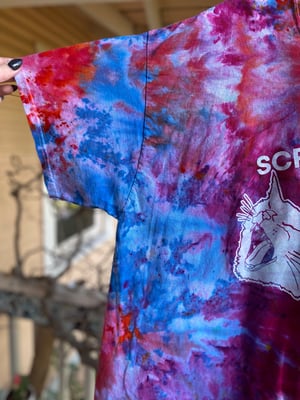 Image of 2XL Scream Into The Void Tie Dye Shirt