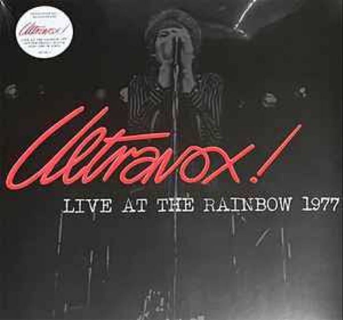 Image of Ultravox. Live at the rainbow 1977