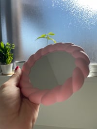 Image 2 of Concrete  Mirror (Can  come  in  select colors.)