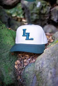 Image 3 of Double L Hat DRK GRN