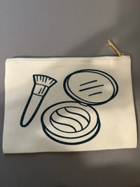 Image 1 of Makeup Canvas Bag