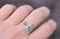 Image of Australischer Opal & Turmalin Doppelring