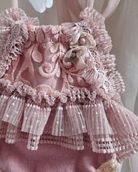 Image 2 of Newborn body-dress - Carlie - dusty pink | photo props