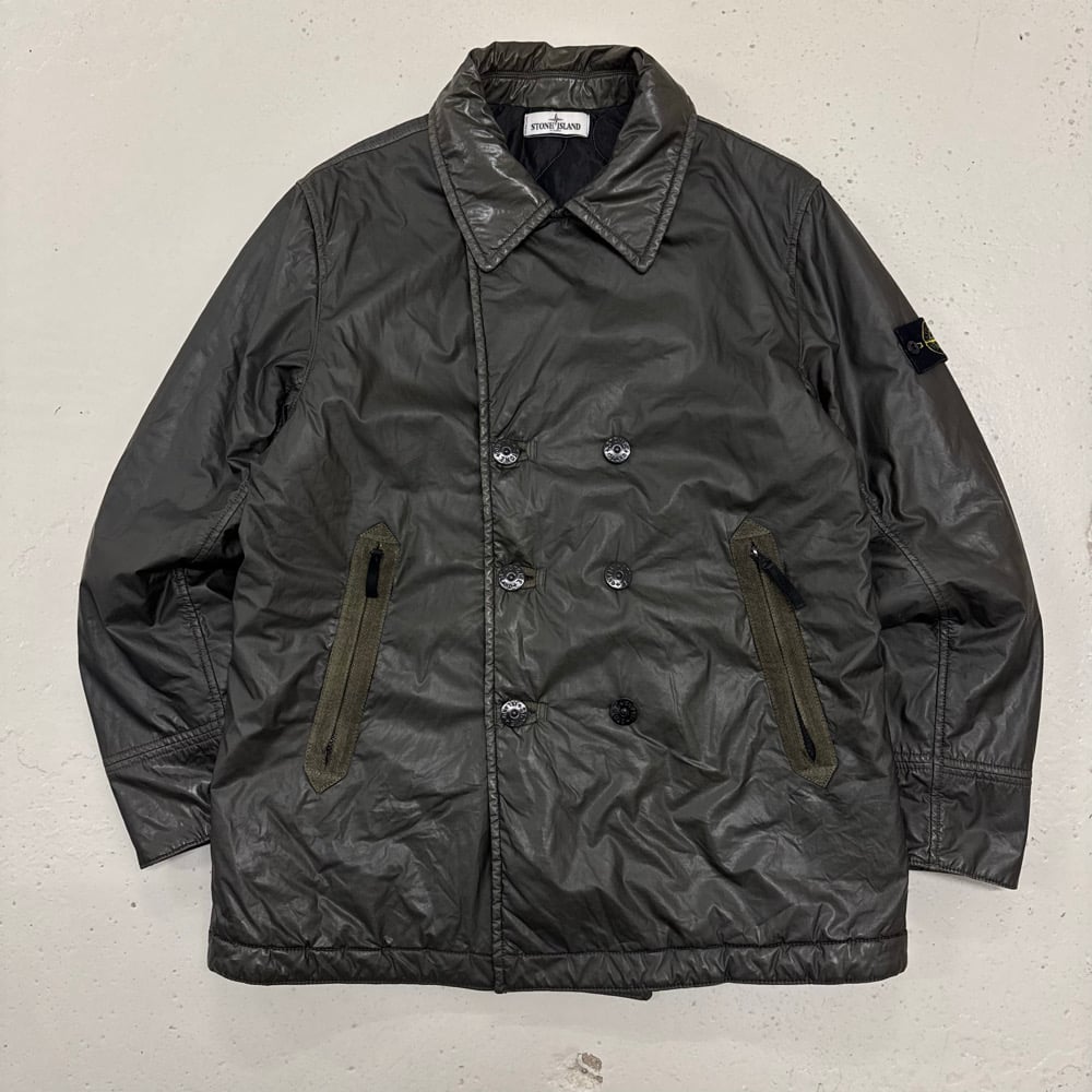 Image of AW 2012 Stone Island 30th Anniversary Mussola Gommata Jacket, Size Large