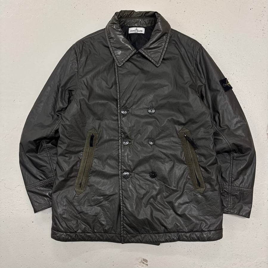 Image of AW 2012 Stone Island 30th Anniversary Mussola Gommata Jacket, Size Large