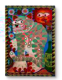 una tigre rosa