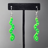 Image 3 of Star Snake Earrings