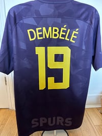 Image 2 of Tottenham Hotspur “DEMBELE 19” 2017/18 Third Shirt + UCL patches (XL)