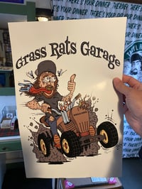 Image 5 of Grass Rat Fink Signed Posters!! 11x17 