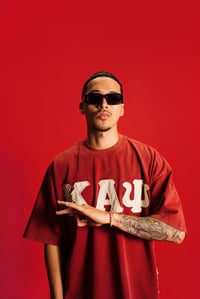 Image 4 of Klassic Cropped Tee (Vintage Crimson)