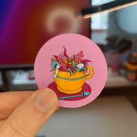 Image 2 of Tea cup sticker