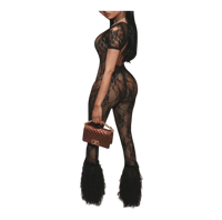 Image 3 of Sexy Lace Jumpsuit