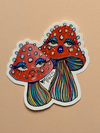Image 1 of SHROOM BESTIES VINYL STICKER