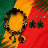 Image 1 of Juneteenth Sunflower Set