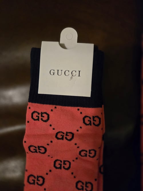 Image of Fashionable Pink Socks