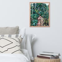 Image 3 of "Arriving" Framed poster