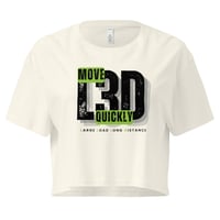 Image 2 of L 3 D crop top