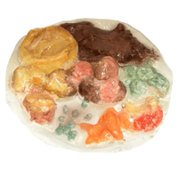 Ceramic Christmas dinner