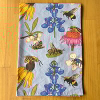Image 1 of Native Bees Tea Towel