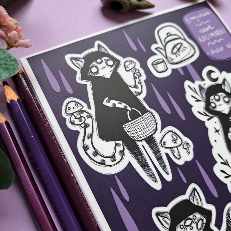 Dark Kocimorki - vinyl sticker set Image 3
