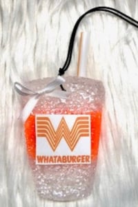 Image 2 of Whataburger Freshie & Glitter Pen Set