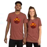 Image 10 of Short Sleeved T-shirt (Adult M/F) - Classic Jack O Lantern