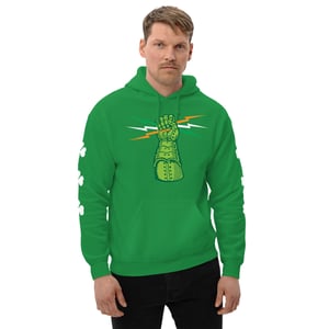 Image of Gauntlet Unisex Green Hoodie